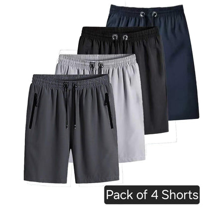 Men’s Cotton Shorts Combo – Pack of 4 Stretchable & Comfortable Shorts